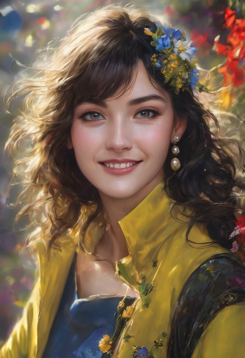 masterpiece, Best quality, a high resolution, smile