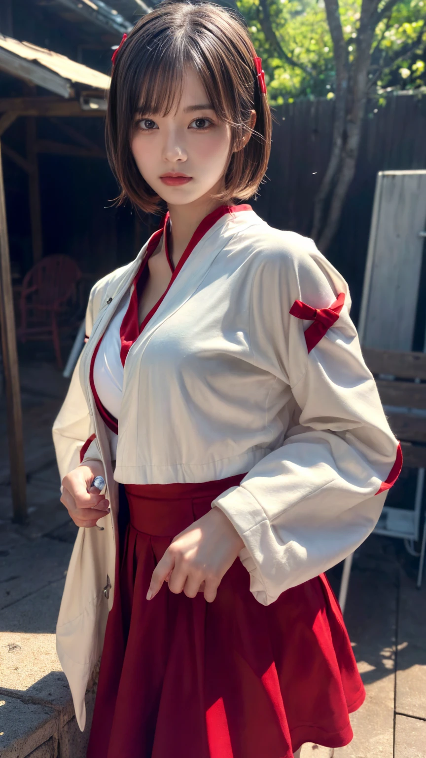 (absurdres:1.3), (highres:1.3), (ultra detailed:1.3),(1girl:1.3), (extremely detailed CG unity 8k wallpaper:1.3), (detailed skin texture, detailed cloth texture, detailed hair texture), (beautiful detailed face, supermodel, pale skin, realistic glistening skin), (RAW photo, best quality), (realistic, photo-realistic:1.4), masterpiece, extremely delicate and beautiful,Amazing, finely detail, extremely detailed CG unity 8k wallpaper, huge filesize, ultra-detailed, highres, absurdres, soft light,rim light, vibrant details, short bob hair, black hair color, Big Natural Color Lip, (perfect body shape), beautiful legs, BREAK (white and red theme:1.4), (fusion of (white kimono tops:1.2) and (red high-waisted maxi length skirt):1.4), (long sleeve:1.3), (kimono-collar:1.2), (red outlines on white kiomno:1.2), (white very short ankle socks:1.2), (Japanese clogs geta:1.2),
crying a little、little smile, Harajuku style、20 year old girl、cute type、lolita、open legs