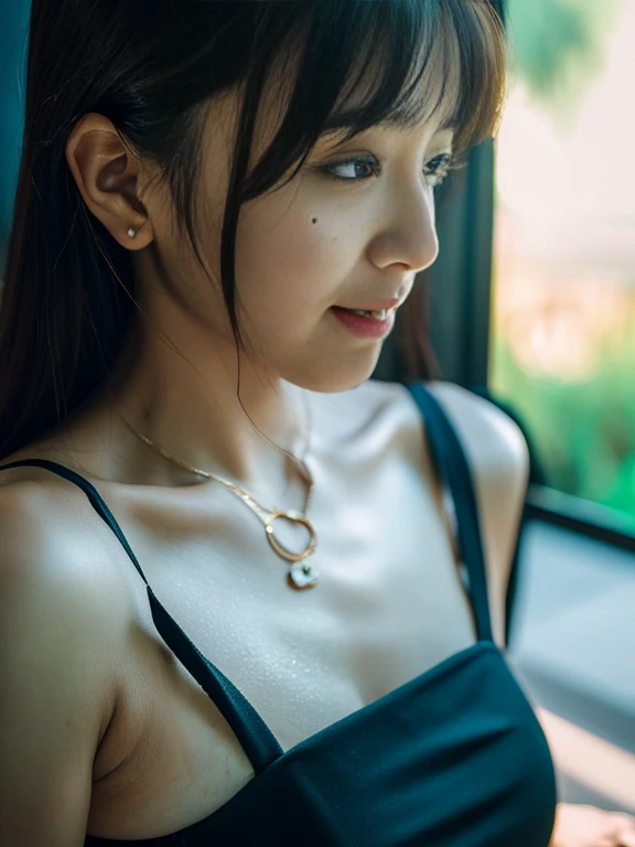 tzuyu, iu, yooa, bellydancer, (ample cleavage),  two beautiful girl,  javanese and chinese with hijab and few soft freckles, mole below eyes, detail skin texture, soft smile, , dramatic light , Rembrandt lighting scheme, (hyperrealism:1.2), (8K UHD:1.2), (photorealistic:1.2), shot with Canon EOS 5D Mark IV, detailed face, detailed skin texture, 35mm, over-the-shoulder shot,cool-toned color grading, Deep Focus cinematography effect, Natural Lighting, high quality, ultra detail, 8k resolution,