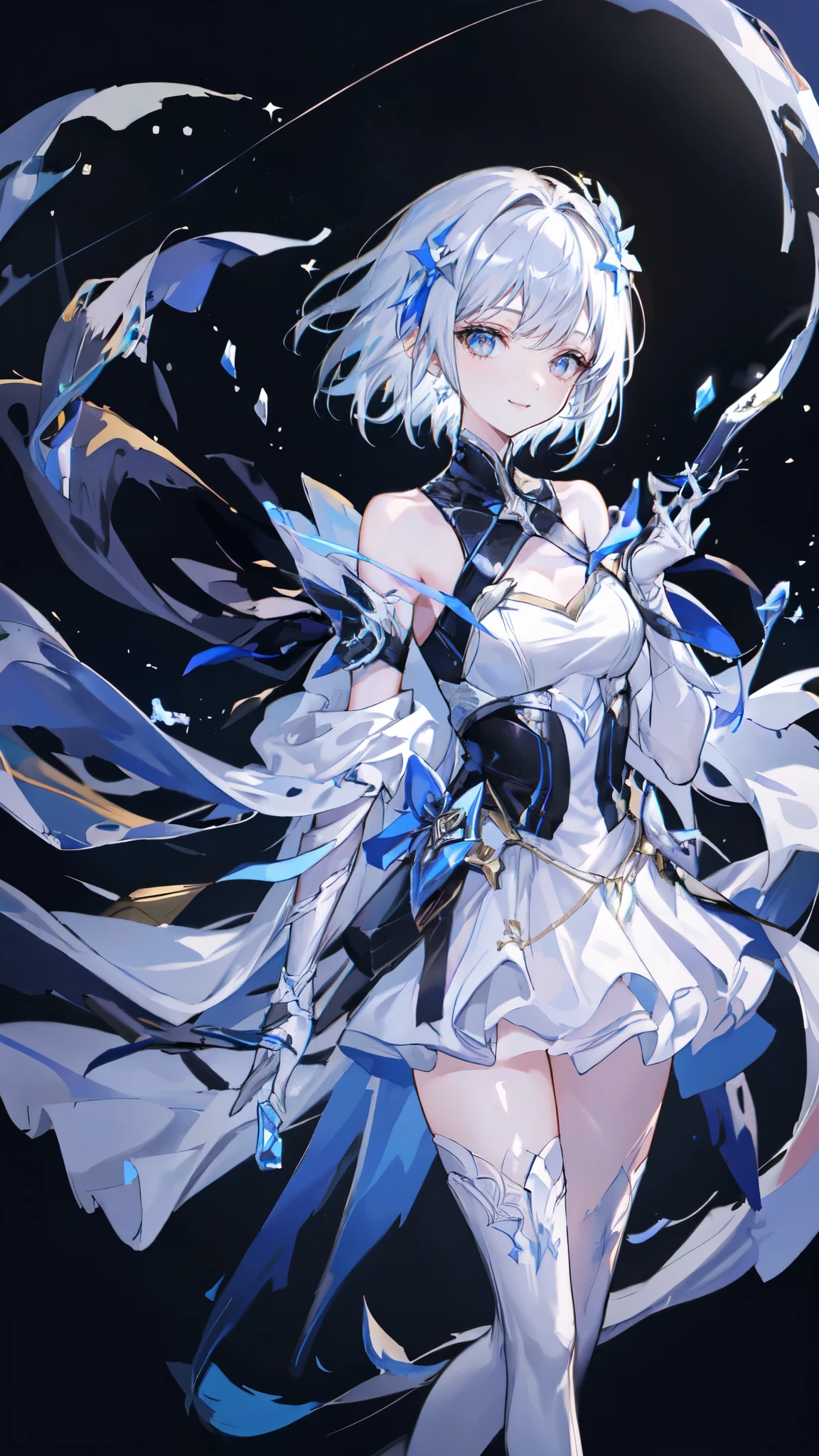 add_detail:1, starlight, stars, holding stars, glowing, space, 🌌, 1girl, young girl, curious expression, short hair, flowing hair, bangs, colorful detailed eyes