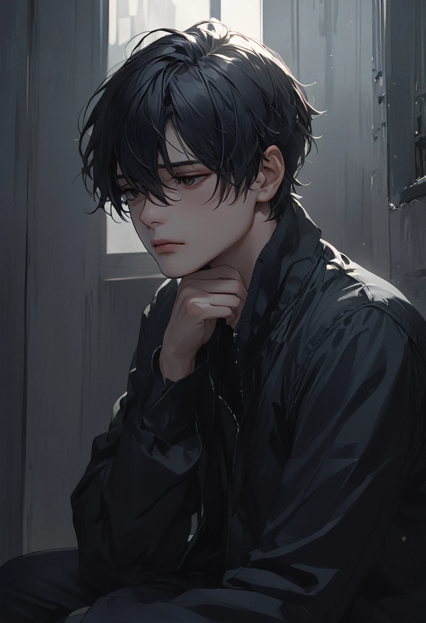 1 man .dark .sad