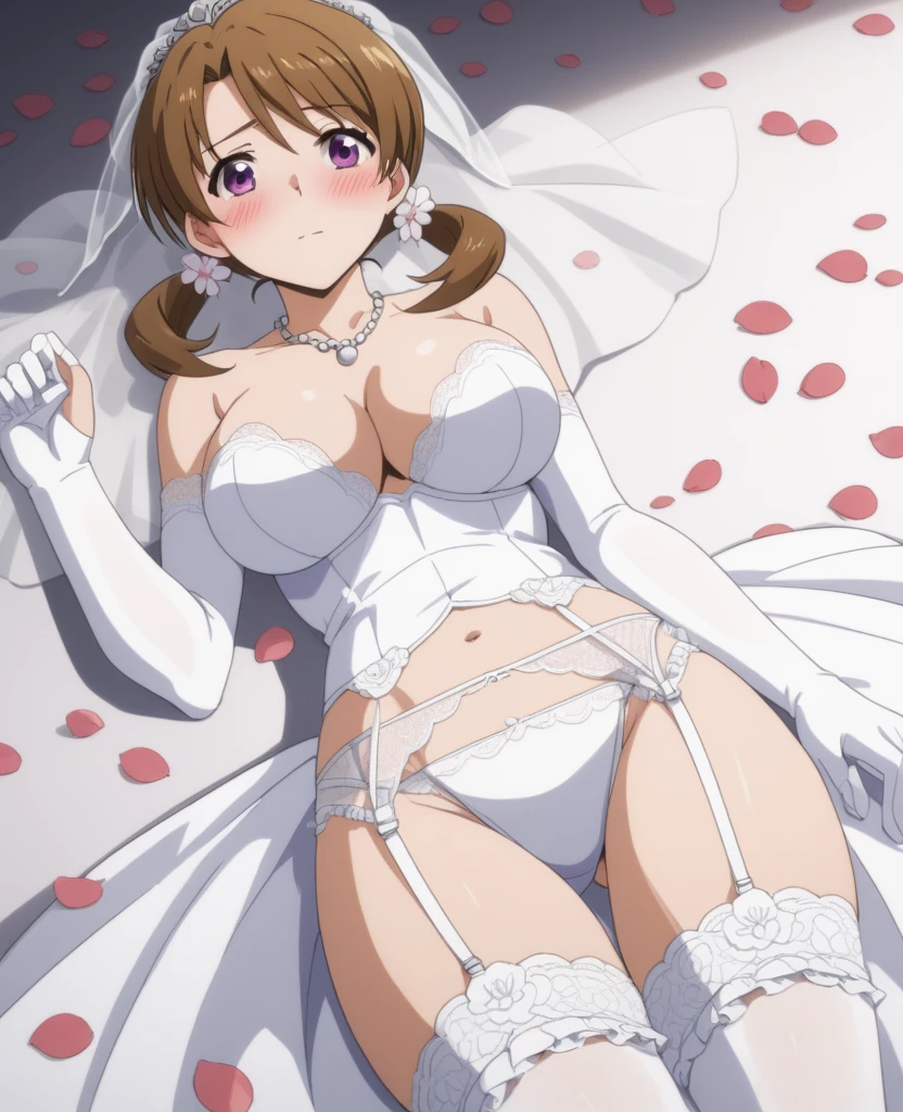 masterpiece, top quality, (((rape))), (((sex))), (((missionary position))), ((arched back)), (nsfw), (((half naked))), {Kosaka Honoka Love Live: 1.0}, blue eyes, orange hair, one side ponytail, short hair, (torn wedding dress), (B cup breasts), (torn white panties), (veil), church, (sad face), (tears in eyes: 1.3), detailed face, perfect lighting, highly detailed CG, (perfect hands, perfect anatomy), (embarrassed face), (on bed: 1.0), ((open legs)), (no pubic hair), (bright lighting: 1.0), (body type: 0.8), (detailed and beautiful eyes: 1.3), (detailed face: 1.3), (white sheets: 1.0), ((loss of virginity: 1.5)), ((vaginal bleeding: 1.0)), ((creampie: 0.5)), ((detailed vagina: 1.0)), ((open vagina)),