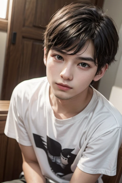 Homen young adult ruivo ,cute short hair