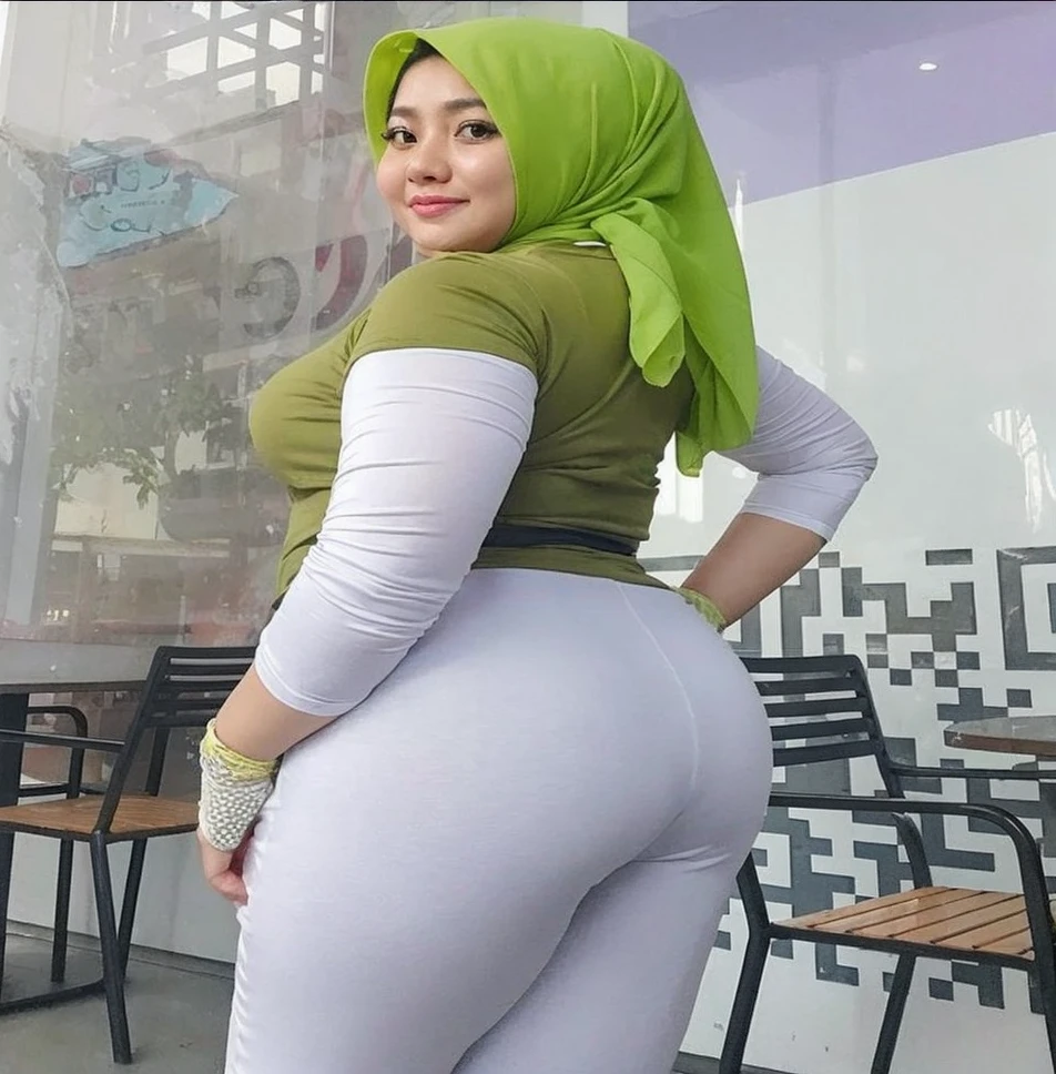 " 2woman, 35 Years Old, Indonesian , Lesbian Scene, Tank Top, big , full body, Curvy body, sharing Passionate hug and eating pussy