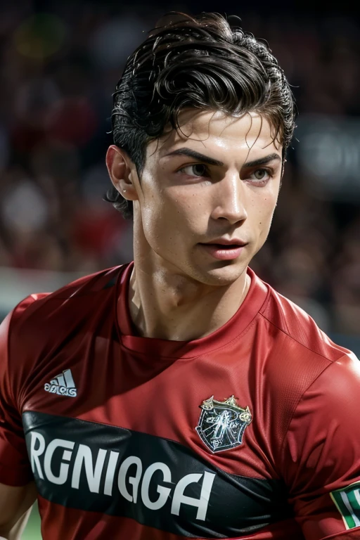 Cristiano Ronaldo with Flamengo shirt