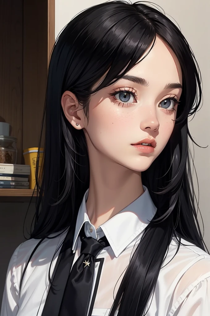 Black hair