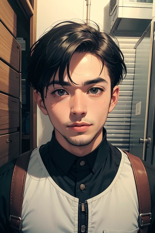 Guto man with short hair