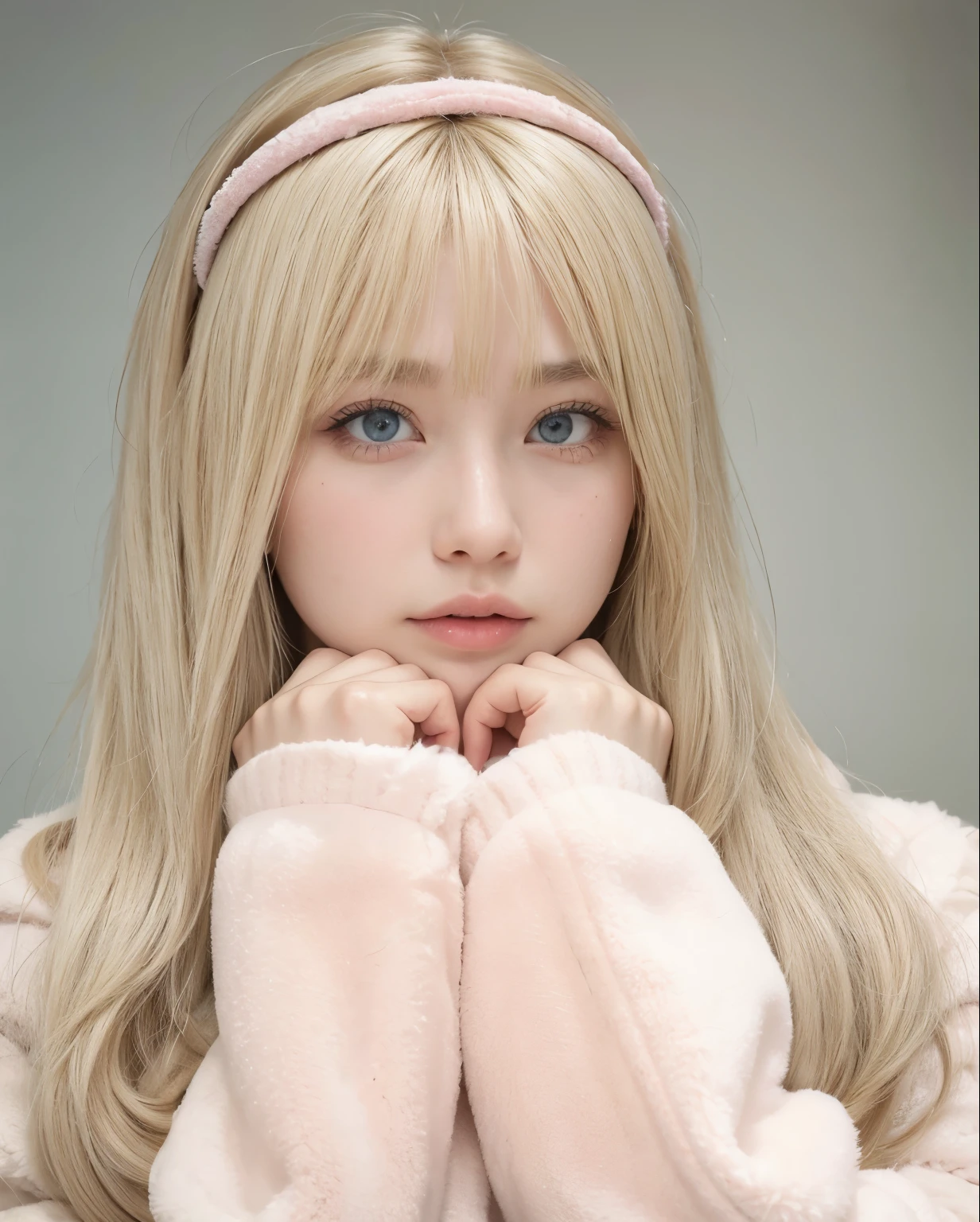 blonde woman