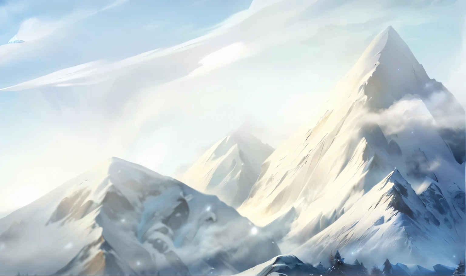 Snow Mountain with a snowboarder on it and a sky background, winter Concept Art, Snow Mountain background, Snow Mountain, Dota! matte painting Concept Art, Snow Mountains, iceberg, Illustrations, Game Art Painting, Mountain Snow, Mountainside, Mountain View, Epic Landscapes, Concept Art. Epic Landscapes, Dota matte painting Concept Art, environment