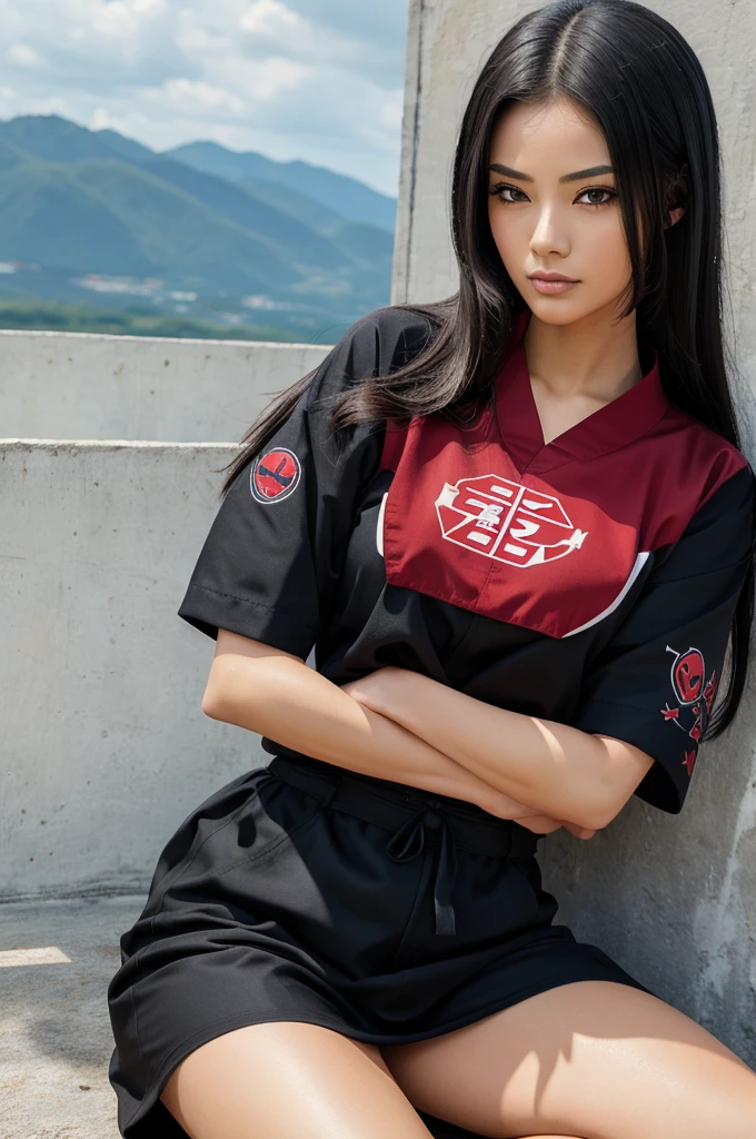 ((best quality)), ((masterpiece)), (detailed), akatsuki logo,