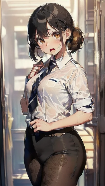 (must be follow these prompts:2.2),masterpiece,best quality,extremely detailed,(in her clothing:3.0),(in her formal styled business suit clothing:2.6),(adorable expression:2.5),(usual face:2.2),(displayed one girl on single picture:2.4),(black hair:2.1),(A short, slightly plump new employee in a business suit working in modern Tokyo:2.2),(The new employee is short and wears a business suit that looks ready to burst.:2.1),(A cute moan like a young girl:2.1),(The new employee was covered in very pale amber-colored semen that had soaked into his clothes.:1.5),(The new employee is wearing a business suit that has been stained with a slightly brownish-yellowish stain from a previous .:1.8),(The new employee&#39;s breasts, covered by her business suit, are bulging out due to her strong sexual desire.:1.9),(Lewd love juices dripping down the inner thighs of his dark grey trousers:2.1),(in her clothing massively ejaculated:2.6),(in her clothing over and over again ejaculated:2.4),(seminal frousy girl:1.9),(in her clothing unbelievably ejaculated:2.4),(men's elected twangers were inserted her:2.3),(in her clothing massively ejaculated:2.2),(A new employee with a plump, round body:2.3),(she was already stroked up to the depth intervaginal sensual spot:1.7),(notably buldged up her inner labia majora:2.6),(A young, shy moan:1.5),(having big breasts in her clothing:2.5),(A new employee with a very innocent look while working in the office:2.3),(The new employee is short but has a slightly plump body.:2.1),(The crotch of his dark grey trousers is heavily discolored with love juice stains.:2.5),(The new employee is convulsing and dripping love juice from her pussy, which is hidden under her pants.:1.8),(The new employee&#39;s dark grey trousers, tightly encircling her plump thighs, are damp with lascivious secretions.:1.9),(The new employee endures the slush between his legs by keeping his dark grey trousers on tight.:2.5),(The corner of a young girl&#39;s body々A new employee whose entire body was toyed with by the lewd urges that wriggled wetly.:1.7),(A new employee who is always holding his crotch over his dark grey trousers:1.7),(A moan filled with childish embarrassment:1.5),(The new employee&#39;s suit-covered breasts and nipples are bulging with lust.:1.8),(The new employee&#39;s lewd body beneath her clothes is swelling slightly with her lascivious reaction.:1.6),(The new employee works very diligently.:2.5),(The new employee has short, thick legs.:2.2),(first time々New Employees:2.2),(she looks like japanese idol:2.3),(The dark grey trousers are made of a durable fabric that will never tear.:4.3),(Her bursting breasts are completely hidden under a dark grey office suit:2.4),(she looks like a lolita:2.0),(All of this happened to the new employee himself, not anyone else.:2.1),(Slimy semen was leaking from the crotch area of his dark grey trousers.:1.6),(tough business suit:2.2),(Make sure to depict the face:5.3),(Calm expression:4.3),(Innocent face:3),(The story focuses on just that one new employee.:3.3),(The only characters that appear are the new recruits.:4.2),(Portrait Style:5)