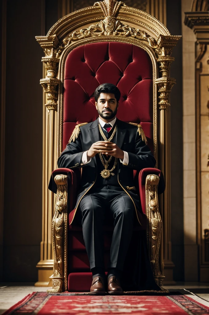 Person on his throne named Ray
