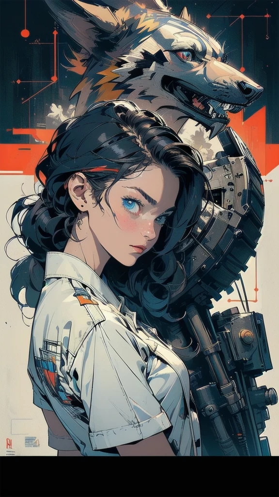 (((masterpiece, highest quality))),(((solo:1.2))),(((1girl:1.2))),32k wallpaper, very detailed, poster, vintage science fiction,(((((geometric cinematic movie poster))))), (bauhaus), shape,(((abstract))),(mid century modern),movie poster,(((((portfolio))))),(((((Close-up))))),(((((bust up))))),((((more various angle)))),(((highlight))),((((heterochromia)))),(((complete. detailed face))),(((Extremely talented))),(((((most complecated machine))))),(((((unlimited mechanic Workaholic))))),(((Absolutely detailed Mighty machines background))),((((phenomenal dynamic poses))))