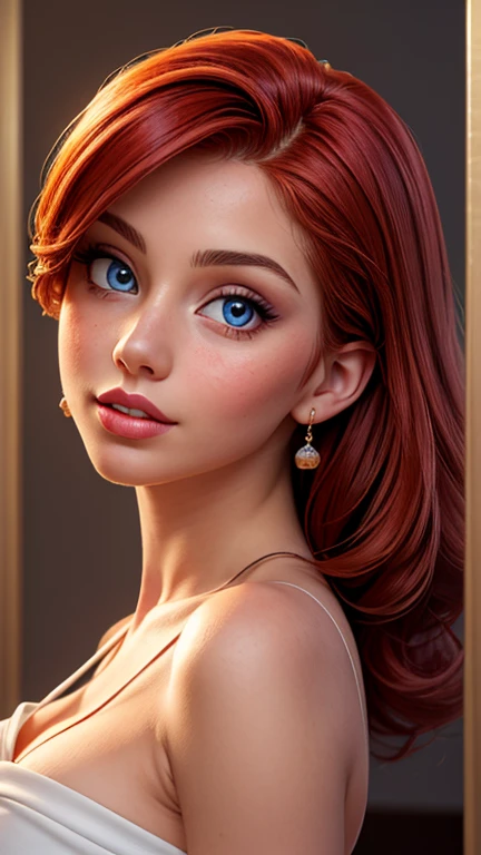 (young sexy redhead,perfectbody,posando,role model,internship,Luxury Salon),(oil painting),(face detailed,gorgeous eyes,detailed lips),(best qualityer,high resolution:1.2),(realisitic),(portraite),(swirly vibrant colors),(soft lighting)