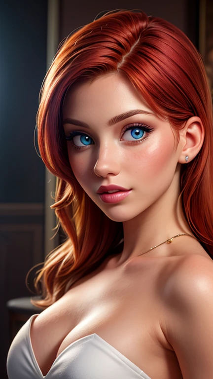 (young sexy redhead,perfectbody,posando,role model,internship,Luxury Salon),(oil painting),(face detailed,gorgeous eyes,detailed lips),(best qualityer,high resolution:1.2),(realisitic),(portraite),(swirly vibrant colors),(soft lighting)