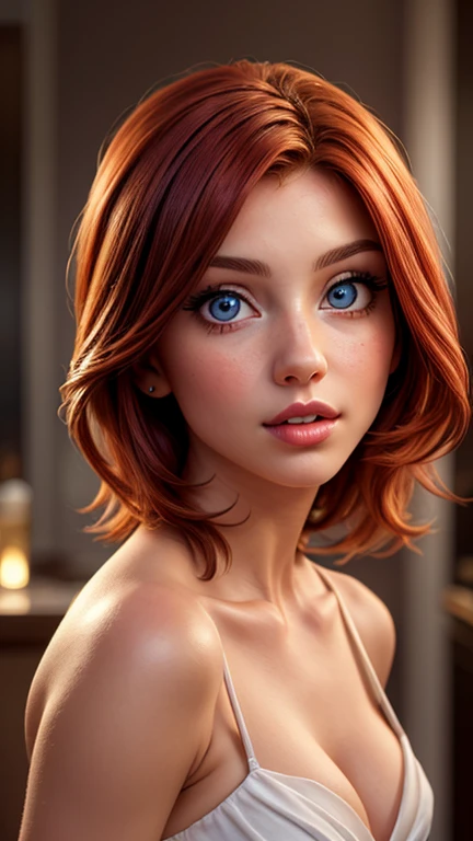 (young sexy redhead,perfectbody,posando,role model,internship,Luxury Salon),(oil painting),(face detailed,gorgeous eyes,detailed lips),(best qualityer,high resolution:1.2),(realisitic),(portraite),(swirly vibrant colors),(soft lighting)