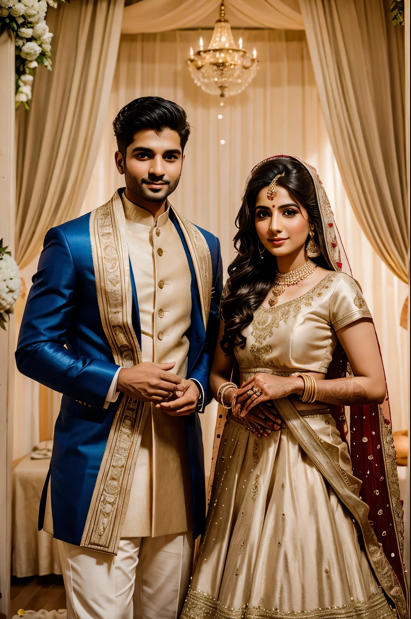 High quality dp for shaadi images soft light and tone both groom and bride