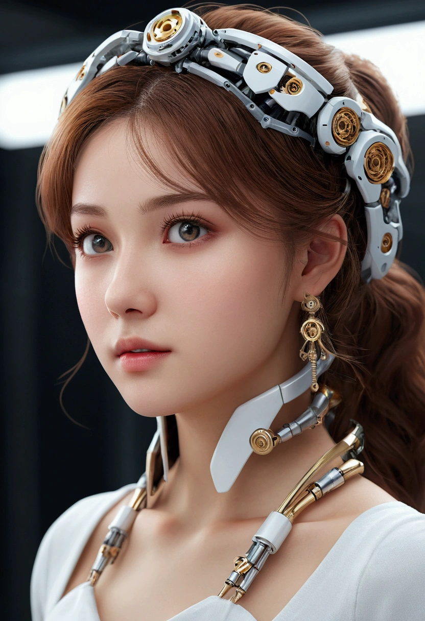 (original) , (Highly detailed wallpaper) , Highly detailed illustration, (1 girl) , Beautiful Eyes, (Delicate face) , Perfect detail,
((Mechanical parts)), Mechanical spine, Mechanization, future, Wide Hips, Research Room, ((Mecha)), Stylish energy \(module\), repair,
(Best lighting) , (Very intricate details) , 4K Unity, (Super fine CG: 1.2) , (8k: 1.2) , Real,