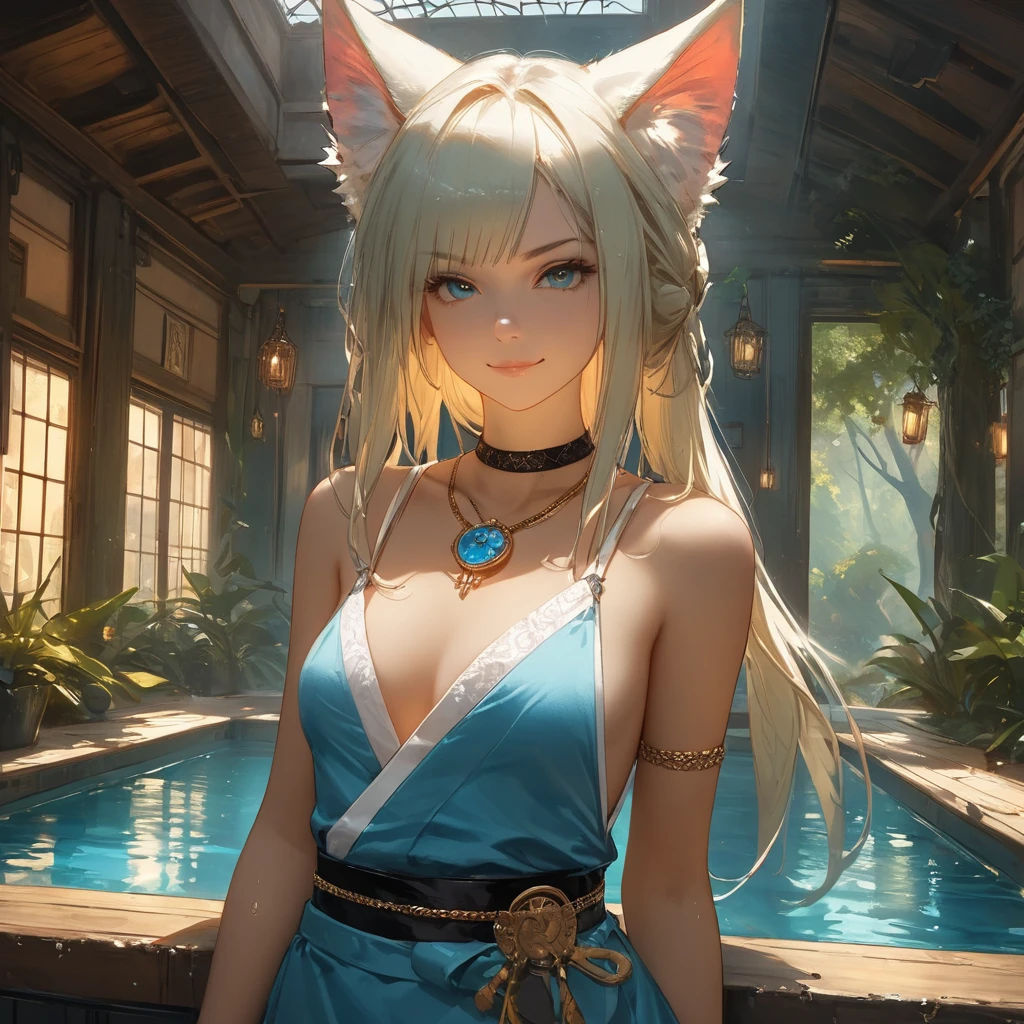 /draw (((Ahri, Alice))) from alice_in_wonderland, ((li)), (((kimono))), flat_chest, sexy, highest realism, photographic_detail, perfect_clarity, perfect_detail, nai4, warm_lighting, detailed_ambiance, ((perfect_flat_chest)), ((8k resolution)). ((ultra realistic by Jeremy Mann and Rembrandt)). ((natural lighting)).. perfect_detailed_makeup. ((small)). oiled skin. tanned skin. (waist chain). goth_choker. ((clever smirk)). fishnets. ((oak_forest)), dripping wet, ((drawn by kittew, sciamano240)) ((perfectly_sexy)), bath_house, perfectly_gorgeous
