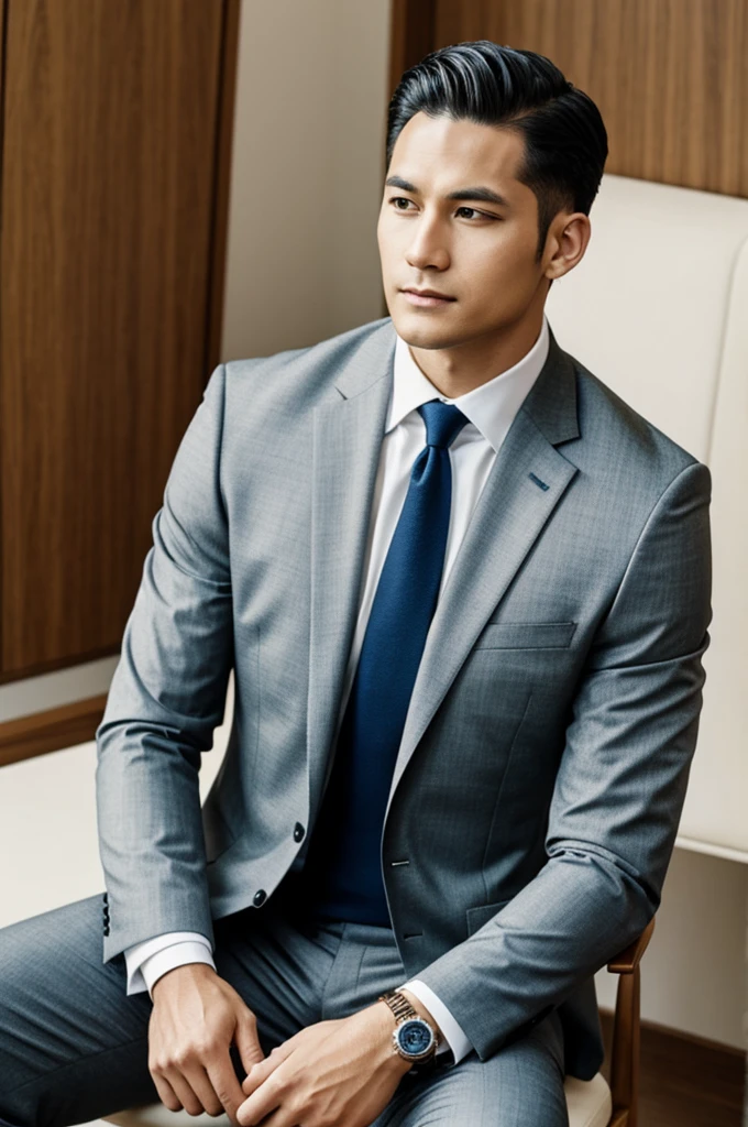 Gojo in suit