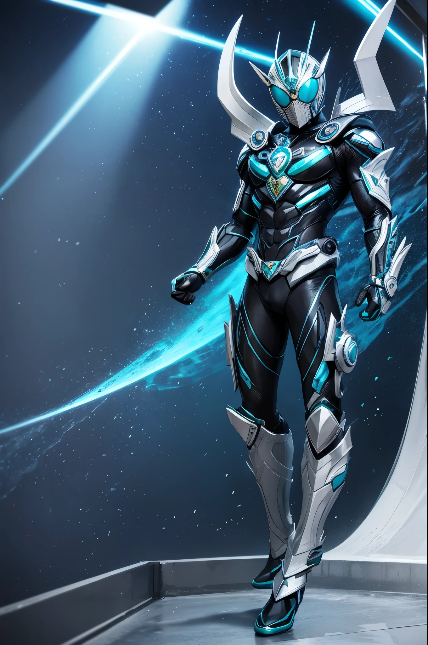 full body kamen rider poseidon motif