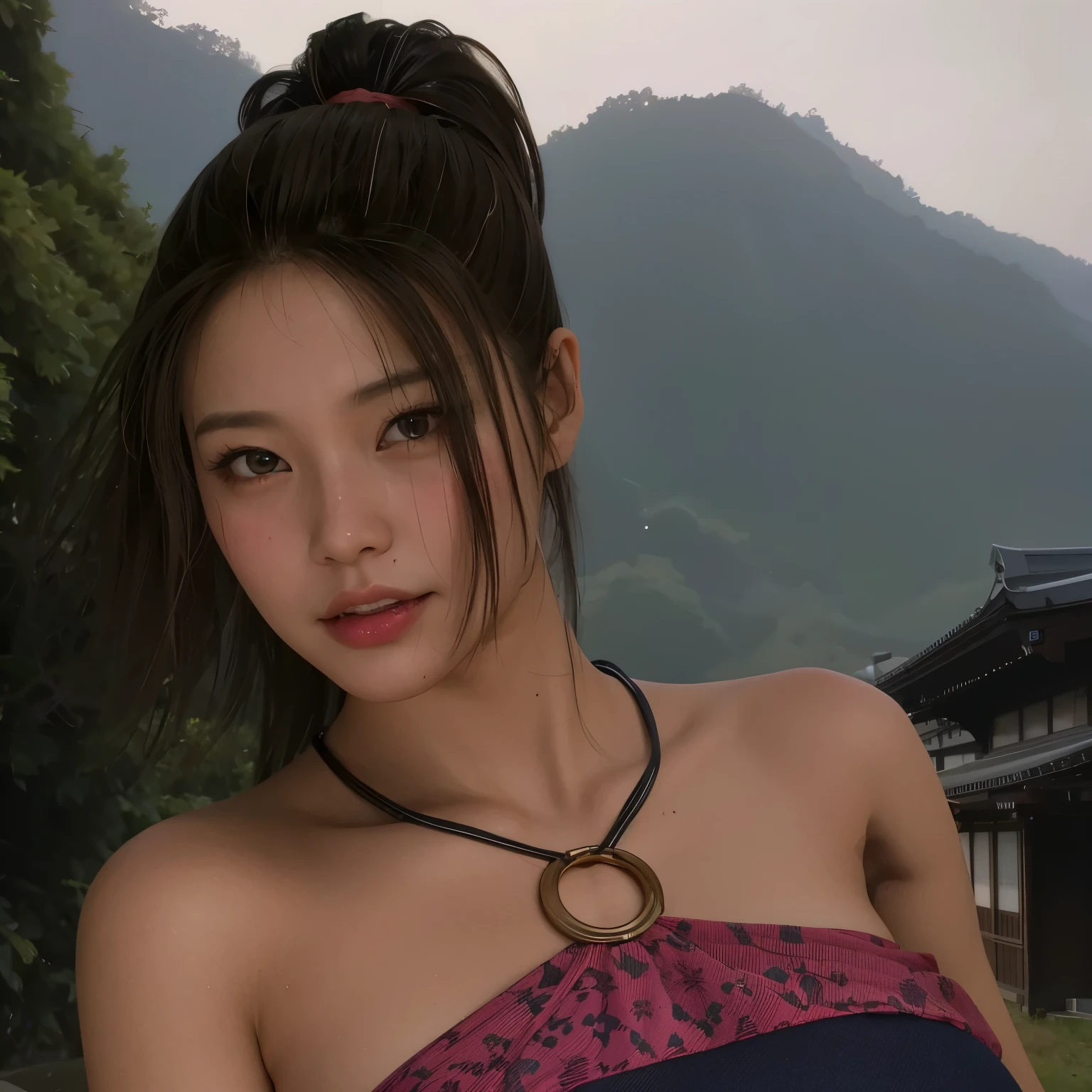 (Detailed CG、Unity、8k wallpaper)、(Very delicate and beautiful)、(masterpiece)、(Highest quality:1.2)、(Ultra-high resolution:1.3)、(Beautiful realistic Asian),Beautiful lighting、Perfect Lightning、Realistic Shadows、Fine skin、Very detailed、Detailed face and eyes、Realistic eyes、Sharp pupils、Huge , In the classroom、School、sunset、Beautiful Face、Blurred Background、(Japanese women)、Glowing Skin、Side Up、Beautiful black hair、Blunt bangs、Japan High School Sailor Uniform、Pleated mini skirt、A kind smile, ((Tabletop, Highest quality)), (Glowing Skin), Cinema Lighting, Physically Based Rendering, Award-winning, Very detailedな肌, Very detailedな顔, Beautiful eyes in every detail, Carl Zeiss 85mm F/1.4, (Cowgirl:1.3), (cumin , Chest and thighs), she&#39;Very cute 16 years old , (Brown Hair, Straight Long Hair, Open your eyes, Round face), Big cleavage, (Sailor blouse, I pulled up my pleated skirt myself:1.3), Watching from afar, (Spread your legs, Focus on the thighs),art、