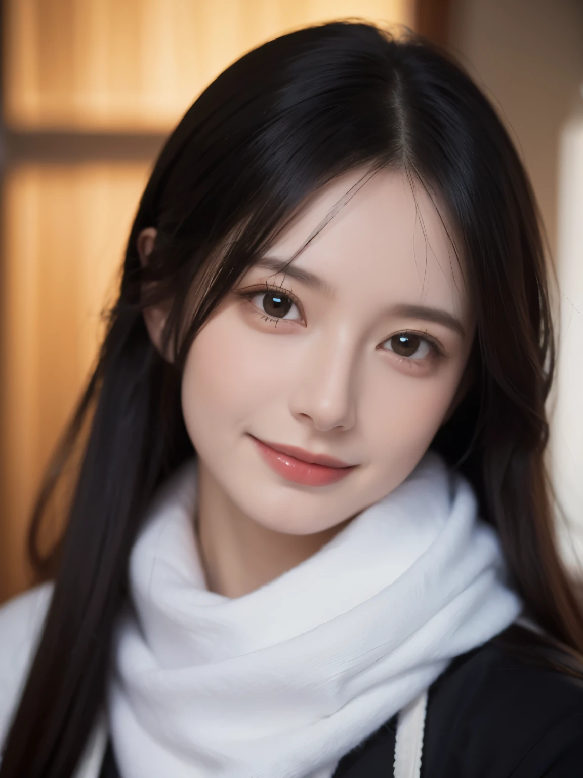 1girl,close up,portrait,realistic,(masterpiece:1.4),(best quality:1.4),(shiny skin),makeup,((smile)),(skinny,closed mouth,shy :1.3) ,((smile)),(8k, RAW photo, best quality, masterpiece:1.2), (realistic, photo-realistic:1.37),(sharp focus:1.2), professional lighting, photon mapping, radiosity, physically-based rendering,