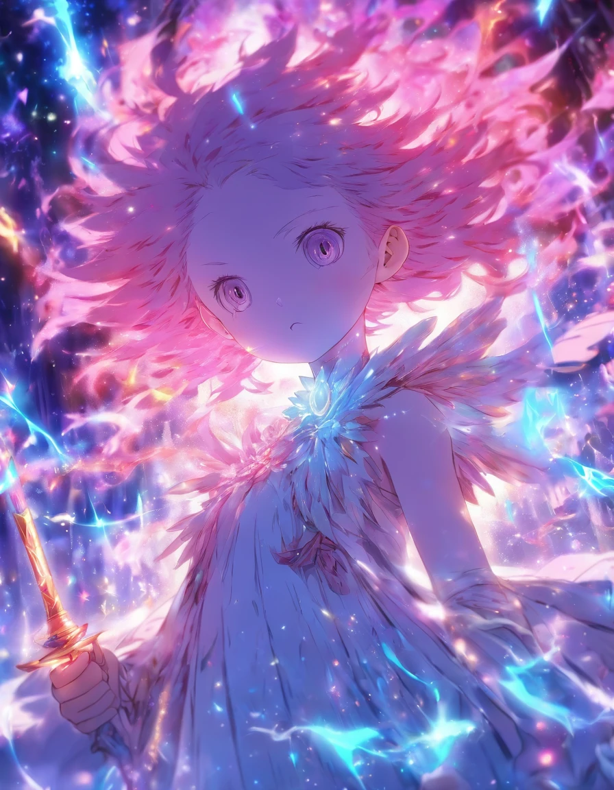 Concept Art, The face is precise, The face is dense, Puella Magi Madoka Magica, God's Form, Magic wand, Magic Enchantment, Magic Attack
