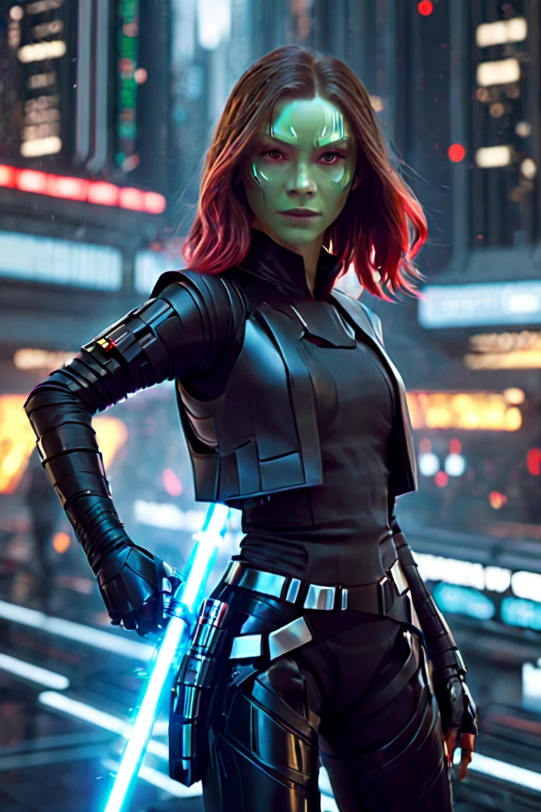 Techwear fashion breathtaking, natural light, dynamic angle, (anti-aliasing:1.2), elegant, soft scattered light, dramatic scene light saber . Futuristic, cyberpunk, urban, (tactical:1.23), sleek, dark, highly detailed digital painting, artstation, concept art, smooth, sharp focus, illustration, art by artgerm and greg rutkowski and alphonse mucha