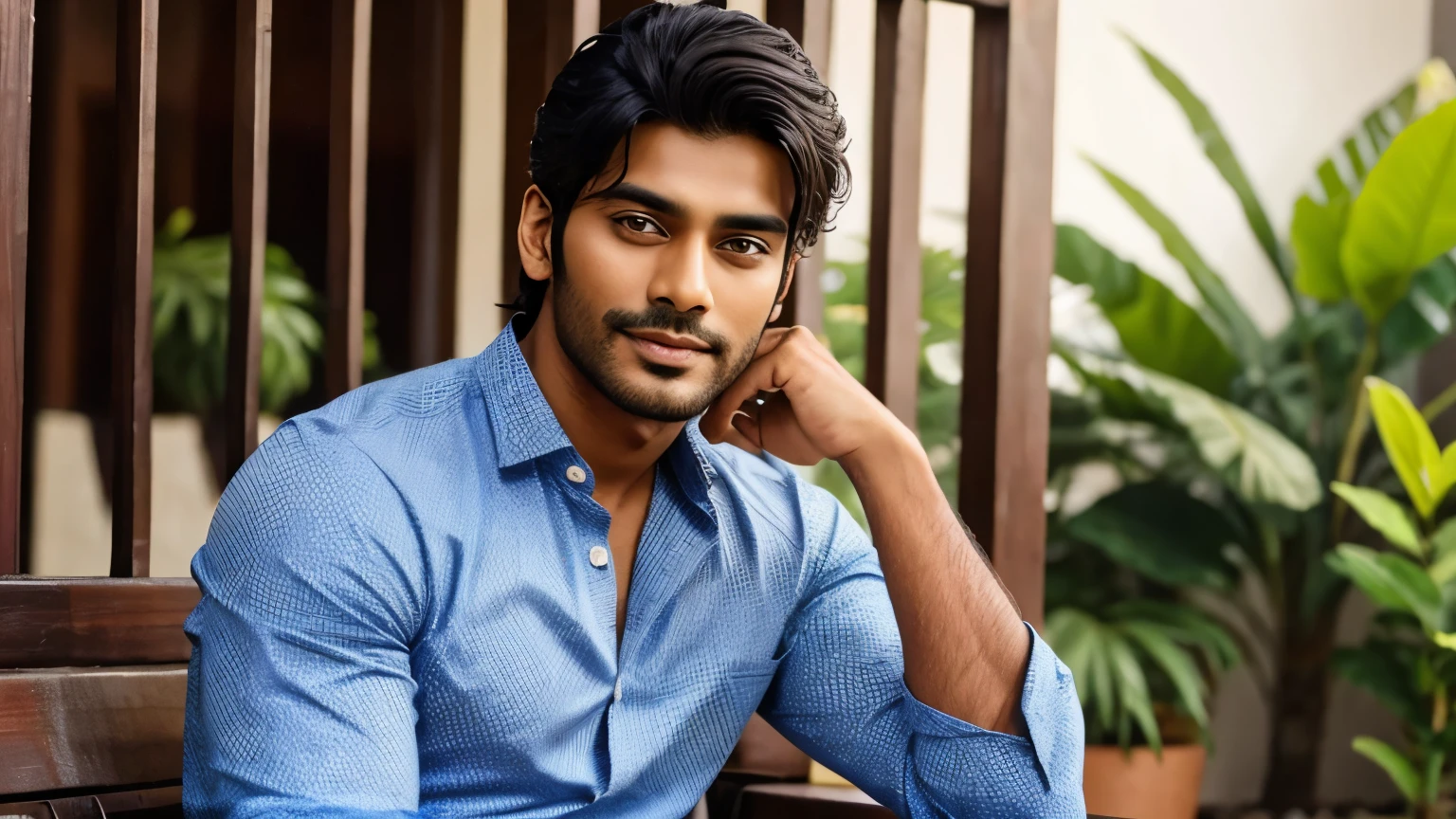Indian handsome man