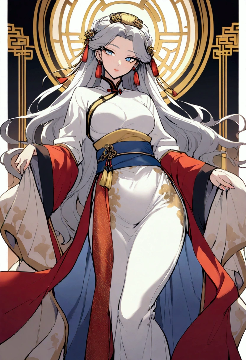 小胸部ed girl wearing anime costume posing for photo,Perfect body，Tall ，huge anime girls,，Muscular Taro Sannomiya, anime style 4k, Highest rated on pixiv, 青色头发的anime woman, 4k extremely detailed Artgerm, anime woman, beautiful alluring anime woman, Badass Anime 8K, Hatsune Miku,, anime woman，dress chinese dragon,1 woman, alone, action,, blush,  raise your legs, Chinese dark blue gray long clothes，Golden Pattern Clothing，Female man，Royal sister，perfect muscles，slim
