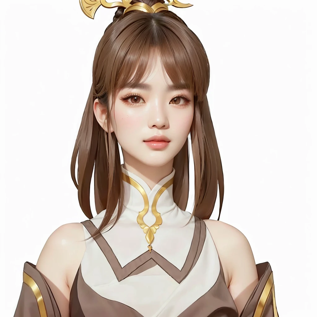 a beautiful asian woman, realistic portrait, detailed face, long eyelashes, full lips, perfect skin, intricate hairstyle, ornate jewelry, elegant traditional clothing, detailed background, natural lighting, cinematic composition, vibrant colors, masterpiece, hyper detailed, 8k, photorealistic