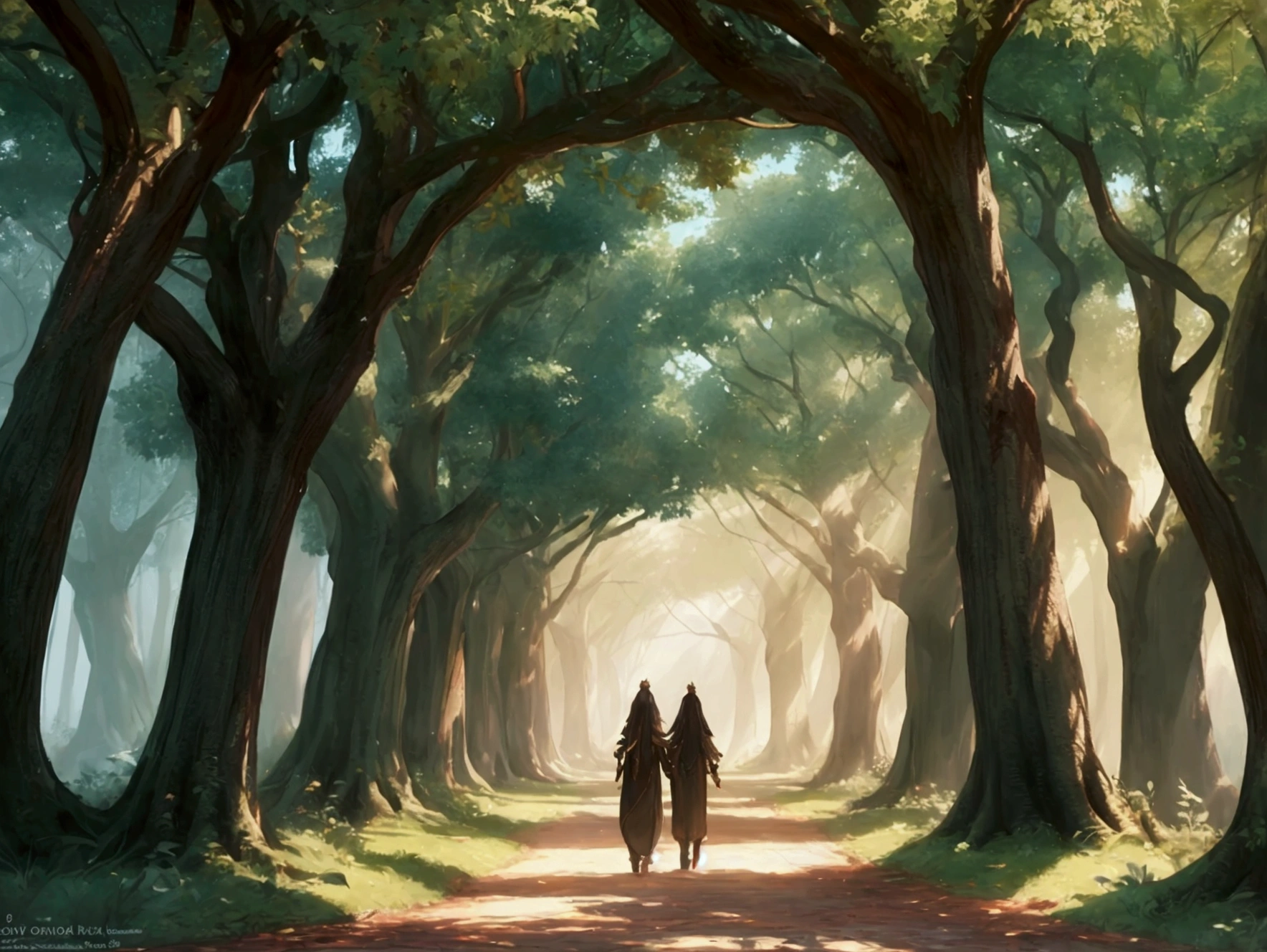 Whispers of the Grove, fantasy song, ambient album cover, max detail, masterpiece, 8K, max quality