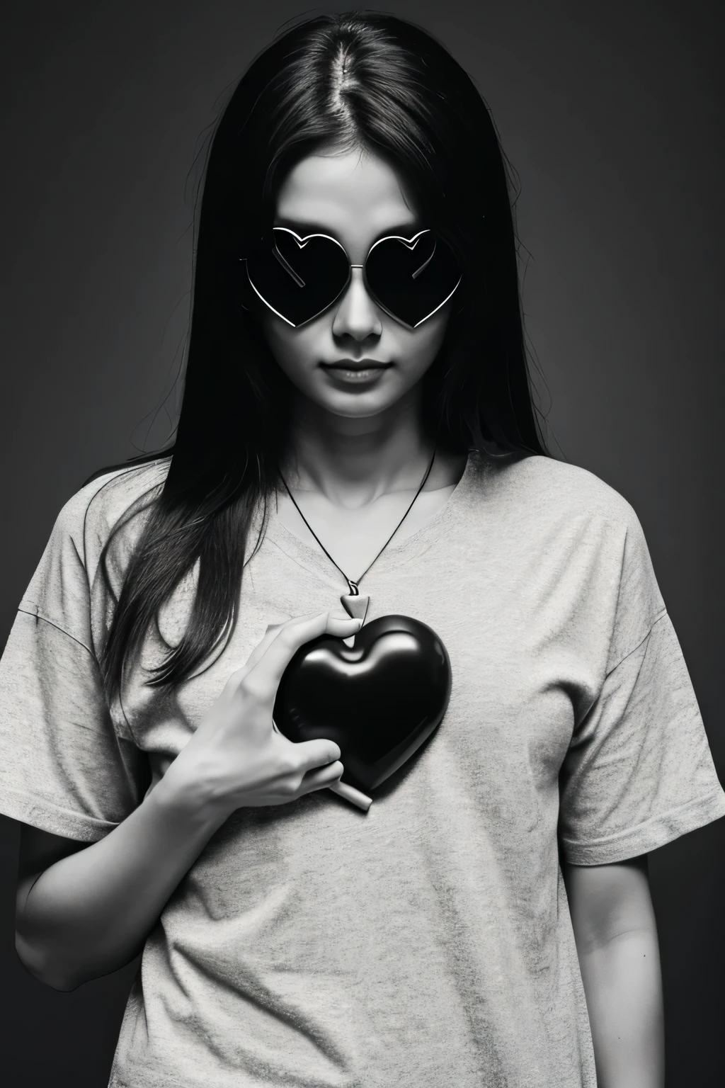 Heart of a blind person