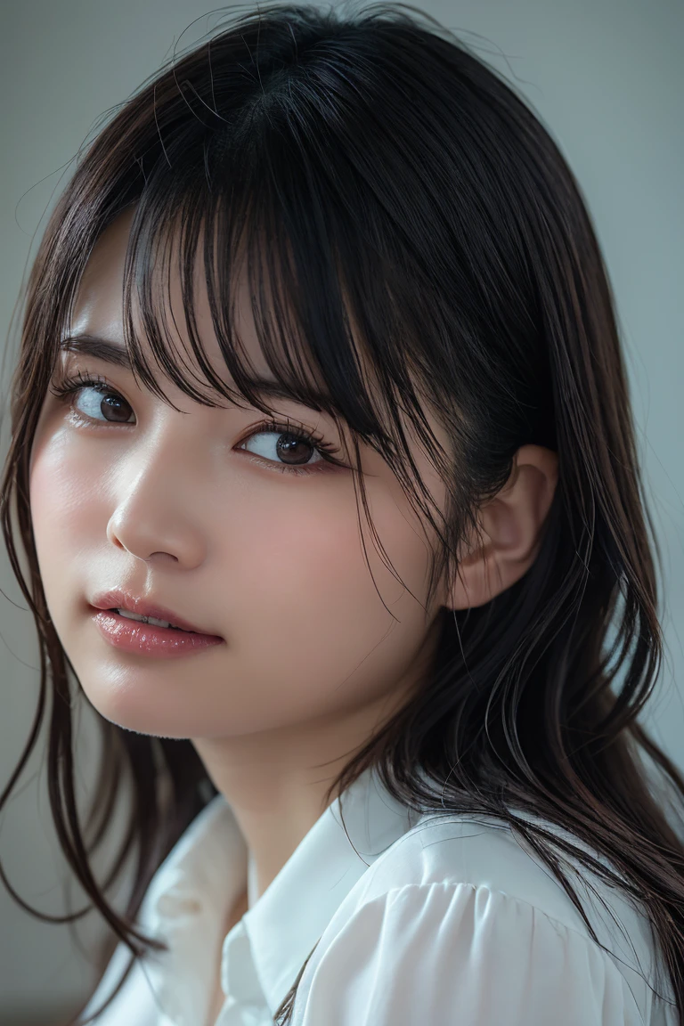Em1lyW1ll1sV2-130, (Age 25), Long Hair, Modern photography, wear (Shiba Inu Costume), (Portraiture), Cute Shiba Inu onesie pajamas, Super soft light brown plush fabric, debtわdebtわフード, Cute Shiba Inu Hood, (35mm, debt/2.8) Photo debtocus, DOdebt, Aperture, Highly detailed and exquisite, character, Hypermaximalist, beautiful, reveal, Charm, Charm, Affectionate, Ultra-realistic, Very detailed, beautiful woman, ((Fine grain)), Long eyelashes, (Glossy Lips), in the her bed room, SFW、I can see her cleavage、Topless、Nipples are visible