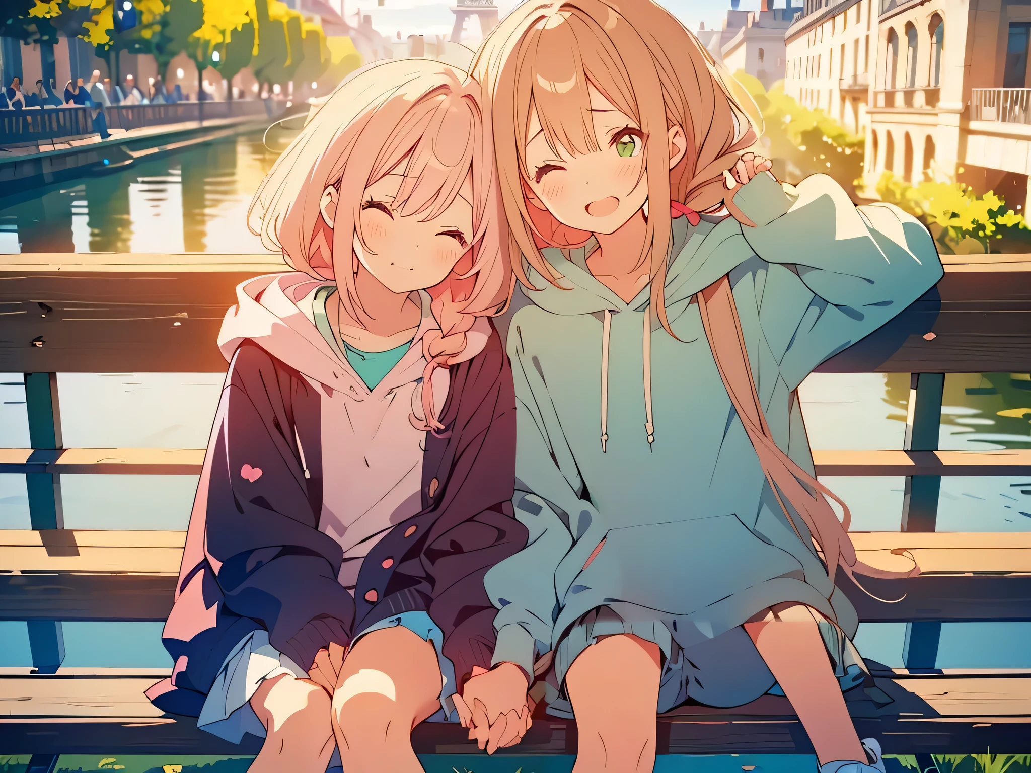 Sit with your legs together