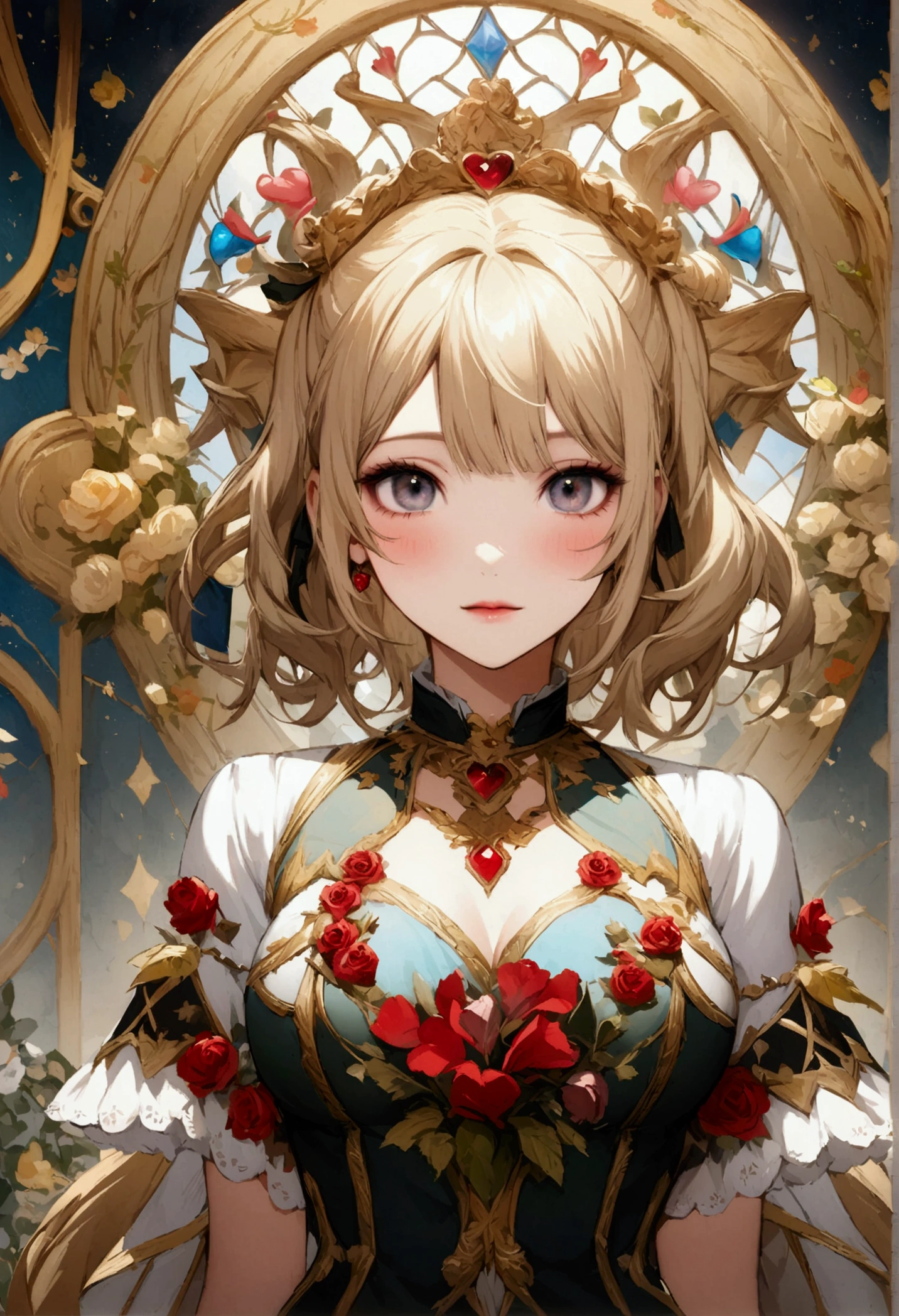 (Highly detailed CG Unity 8k wallpaper), The most beautiful work of art in the world, 1 woman, upper body,kpop idol,