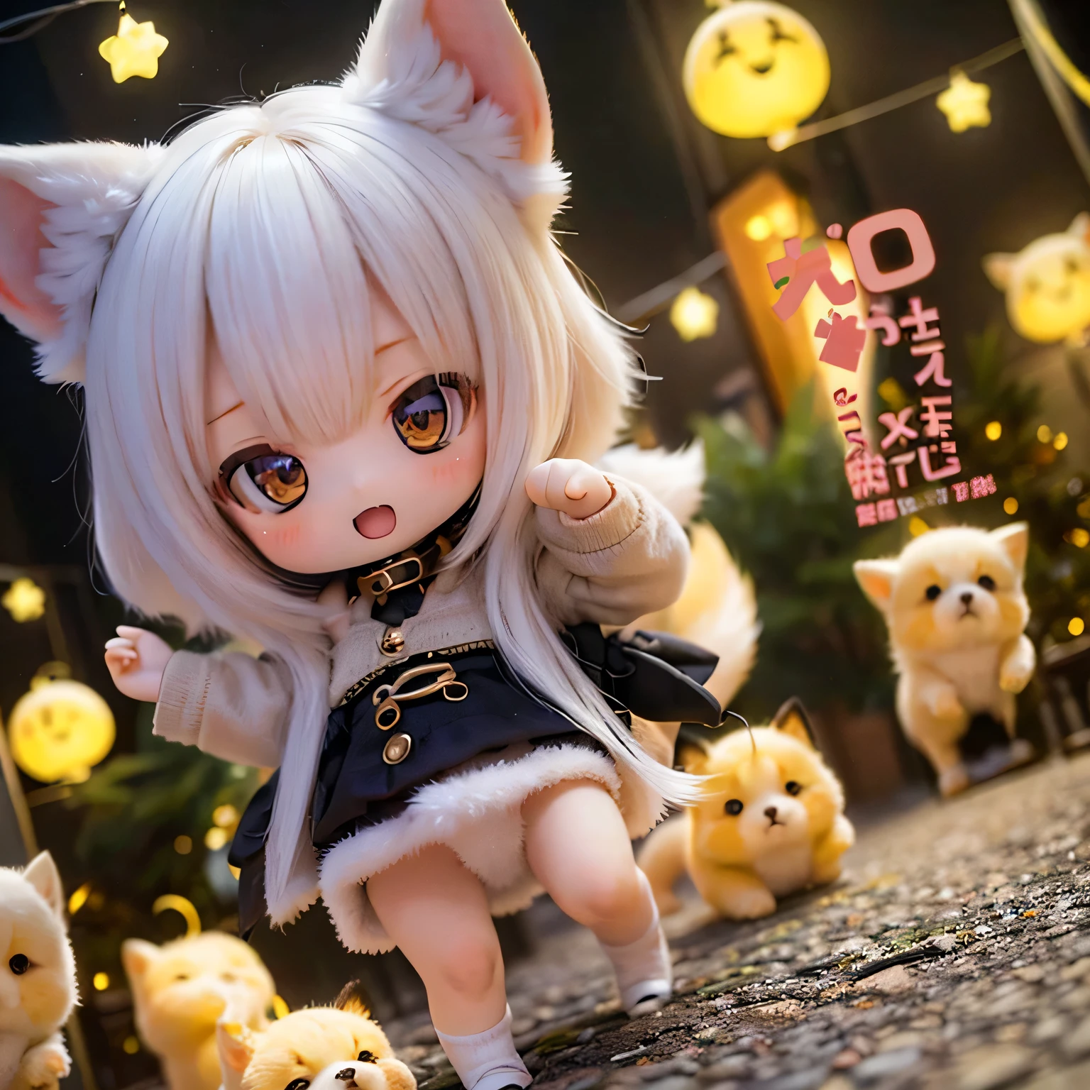 Shiba Inu Girl Chibi Run