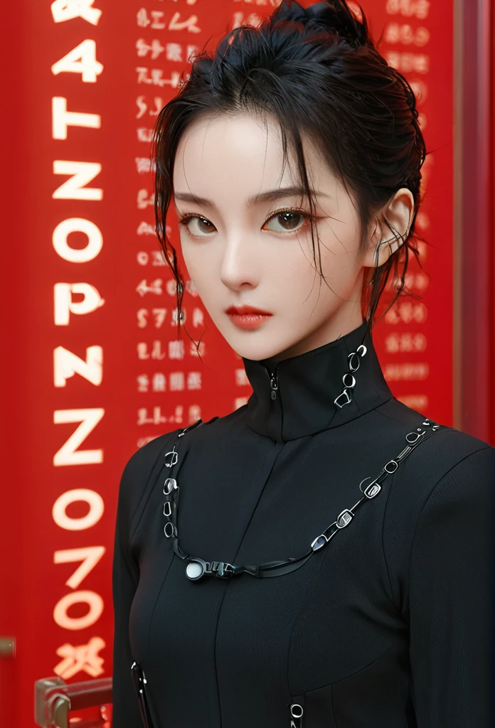 Highest quality,High resolution,Very detailed explanation,Professional,Studio Lighting、The background is bright red,The overall style of the images is reminiscent of fantasy and anime art.,matrix、A list of numbers