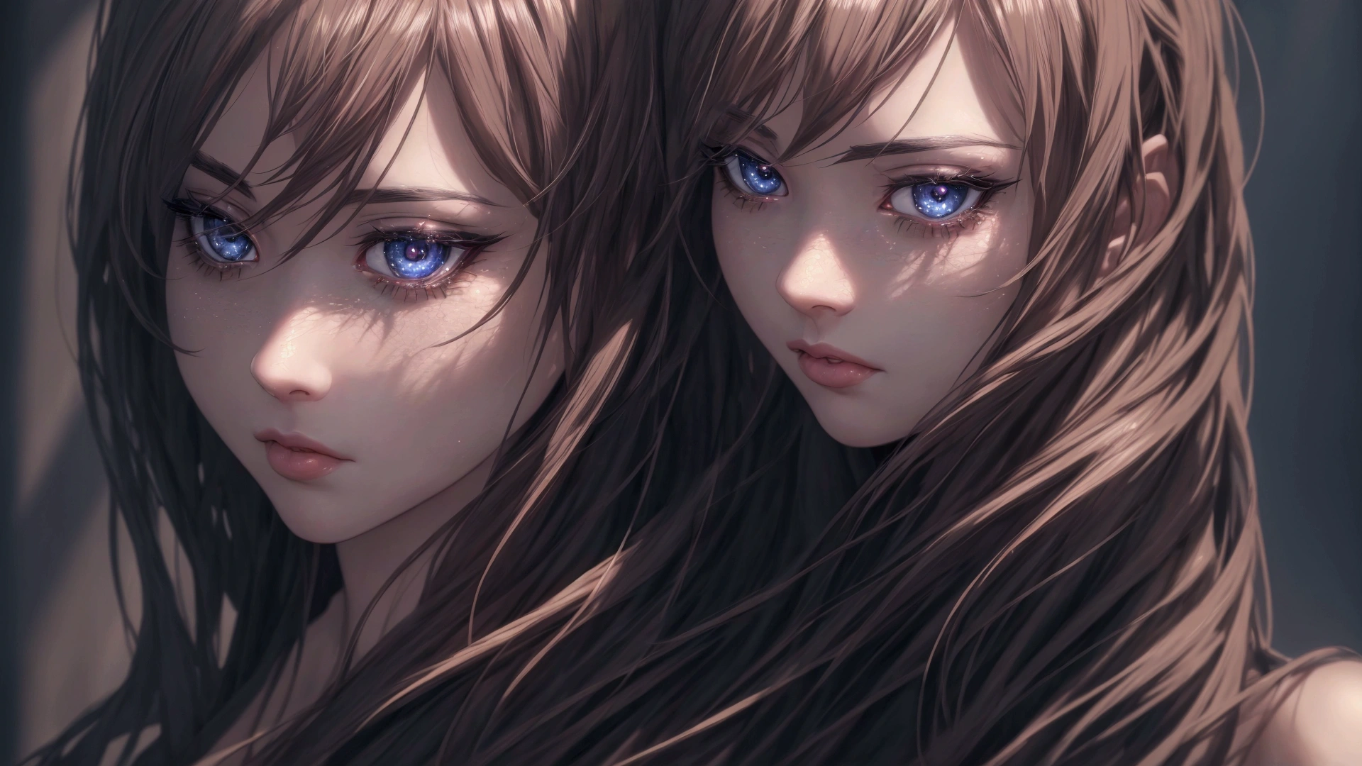 a man with beautiful detailed eyes, beautiful detailed lips, extremely detailed face, longeyelashes, in an anime art style, (best quality,4k,8k,highres,masterpiece:1.2),ultra-detailed,(realistic,photorealistic,photo-realistic:1.37),highly detailed, intricate, 3d, dramatic lighting, vibrant colors, fantasy background, surreal, cinematic, elegant