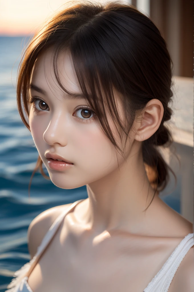 Best image quality、超A high resolution、Tabletop、Photo quality(Realistic:1.8)、pores、Accuracy、Japanese women、15-year-old girl、Black-haired、Cute dimples、Young Face、cute、Short Bob、Slender girl、Small breasts、 Flat breast、My whole body is wet with sweat、Shiny skin、Glowing Skin、Apply oil to the skin、To the camera、Turn your body forward、Cross one's arms、Gravure Beautiful Girl、stand、School、Swimming lessons、blue sky、white雲、Light of the sun、Reflective plate、Navy Blue、competitive swimsuit、white、Bold Swimsuit、High leg cut、 Protruding、Laughing with your mouth open、Ecstatic expression、white歯、Happily、Look straight ahead、