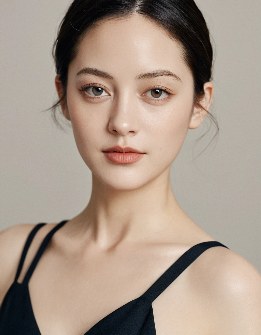 xxmixgirl, Upper body of a beautiful cute long face Japanese girl, happy smiling, still from the film, ((young Marion Cotillard face : 1.2)), ((young Anne Hathaway face: 1.0)), from front, portrait photo of a cute 25 y.o woman, looks at viewer, full lips, natural skin, skin moles, stormy weather, (cinematic, film grain:1.1), ((asian winged eyes, very long and slender slim face, windy tousled, long straight black ponytail, cropped top)), Leica SL3, Summicron-SL 75mm ASPH, F/2, (cinematic still:1.2) Kodak Gold 200 film, bokeh, rim lighting, silhouette, shallowed depth of field, dynamic hands up,