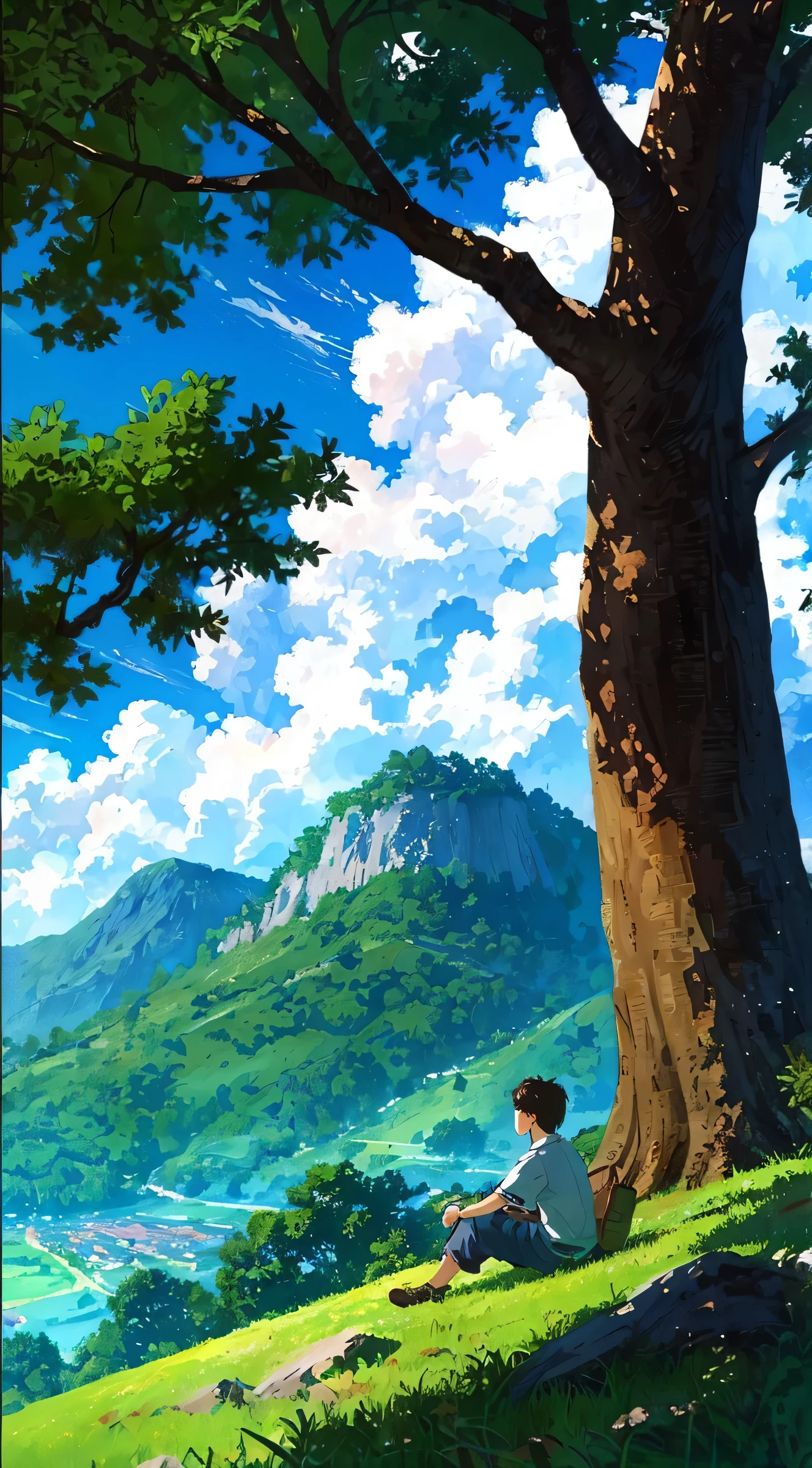 Masterpiece, best quality, (very detailed CG unified 8k wallpaper) (best quality), (best illustration), (best shade) nature harvest wheat, super meticulous , people working in the fields --v6