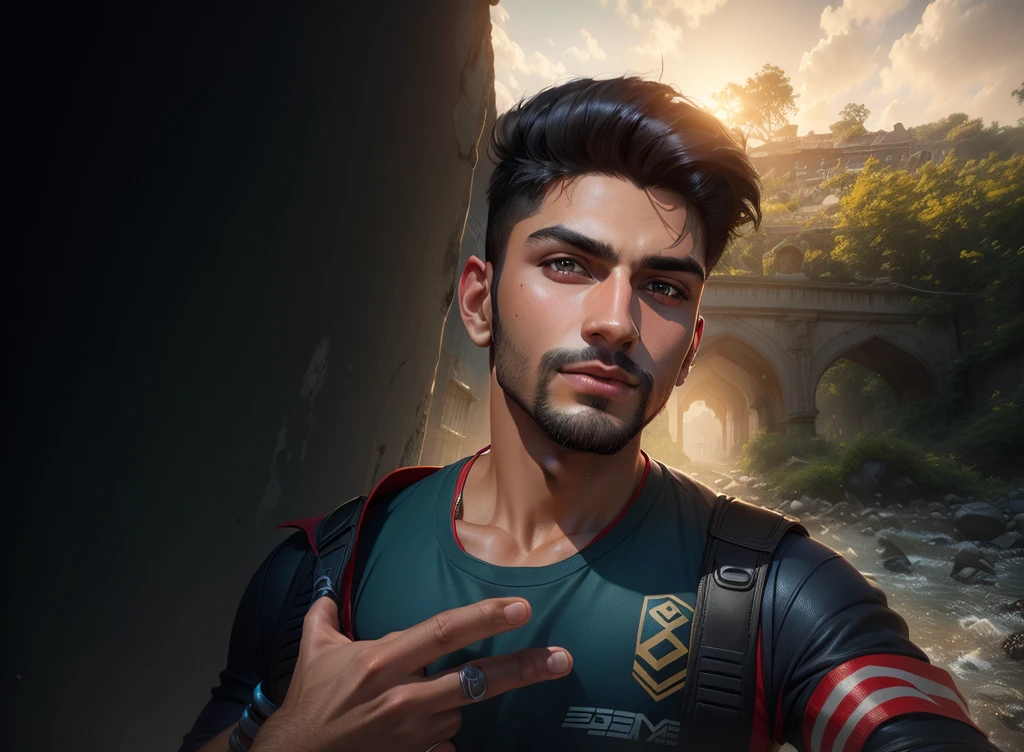 Change background editor cyber Pankh handsome boy 8k realistic face pj logo