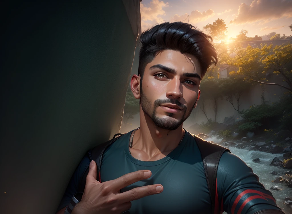 Change background editor cyber Pankh handsome boy 8k realistic face pj logo