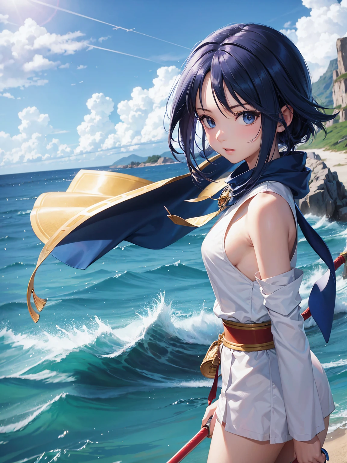 Wind Girl Swordsman、Dragon Quest Wind