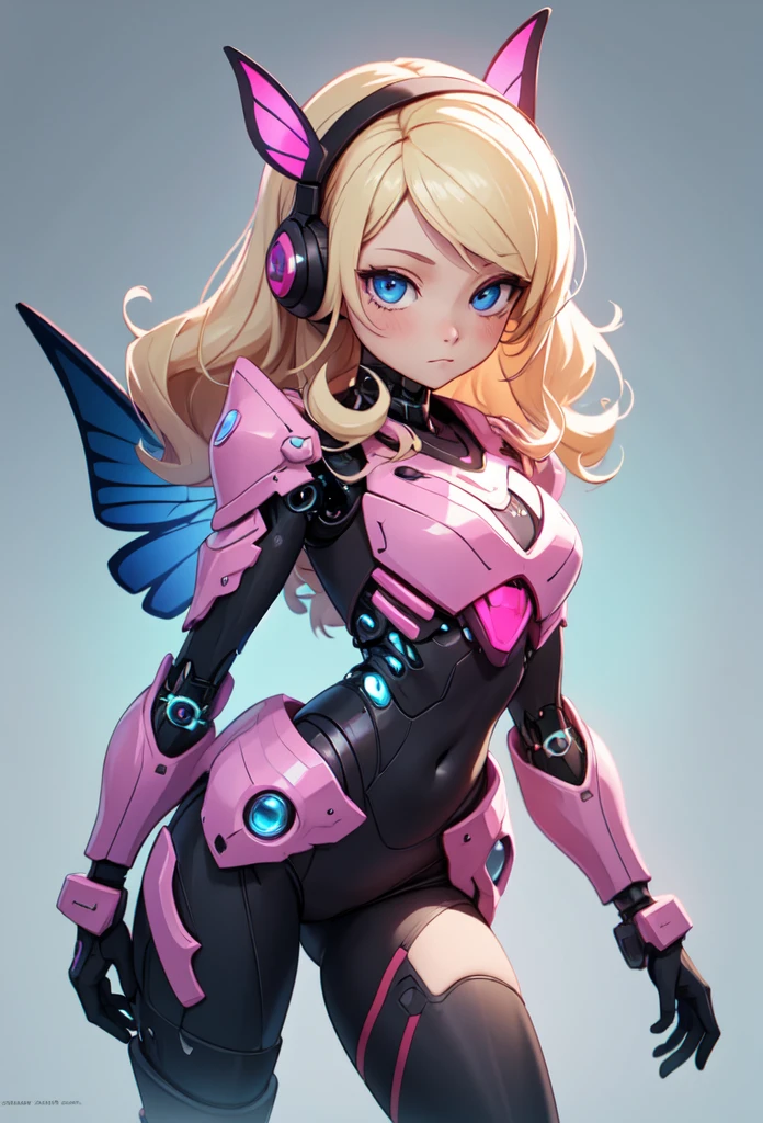 ((Highly accurate drawing in every detail)Extremely precise depiction)[High resolution],(detailed illustrations,Very fine and detailed drawing,Delicate drawn lines with tempo,Realistic texture expression),[color traced main line],[lab],[[hentai]] アニメ (CYBERGirl anime Beauty 13 years old Cyborg[wavy hair (platinum blonde)]),([butterfly wingagenta pink papillon cyberne armor [aurora armor] Only the body is transparent material) Cyber Headset,(Cybernetic [clear lenticular iris]),(intricate and beautiful decoration [Dense detail]),(Fine and beautiful skin expression [transparency]),((Precisely drawn eyes))[Perfect eyes detailed((Beautiful eyes like jewels)Iris drawn in precise detail)[clearly drawn pupils]],[eye light[Pinpoint lighting for the eyes]],[long and beautiful eyelashes],[precisely drawn hair [Beautiful and lustrous hair detailed]],(Perfectly hand detailed [Beautiful fingers with no damage [beautiful nails]]),(perfect anatomy(perfectly balanced proportions))[[full body portrait]],[[Highly constructed design]][ideal color coordination(Accurate simulation of light and material interactions)],([precision detail](detailed,高fine)),[Visual art that tells a story],((highest quality)fine[[High density drawing]])(4K quality).
