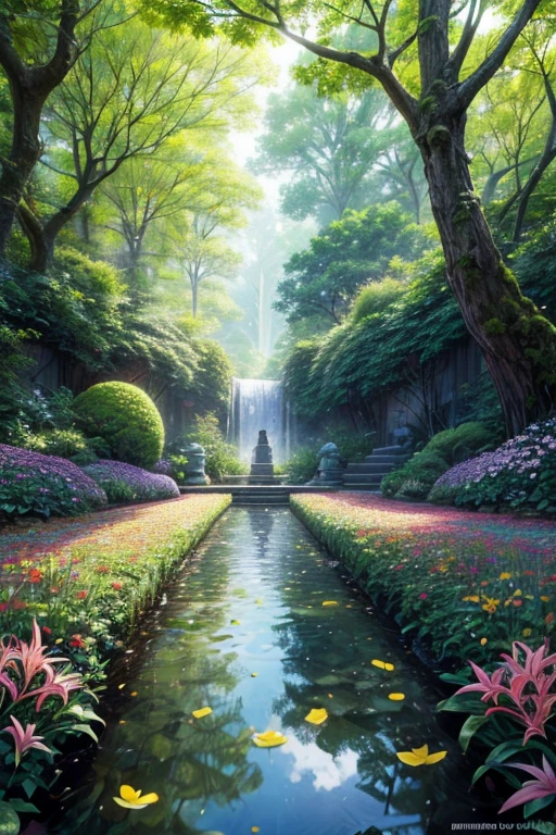 One sunny afternoon, while wandering through the forest, Lily stumbled upon a hidden path she'd never seen before. Curiosity piqued, she followed the path, which led her to a magnificent garden unlike any she'd ever seen. The garden was filled with vibrant flowers, towering trees, and sparkling streams that seemed to hum with a mysterious energy.