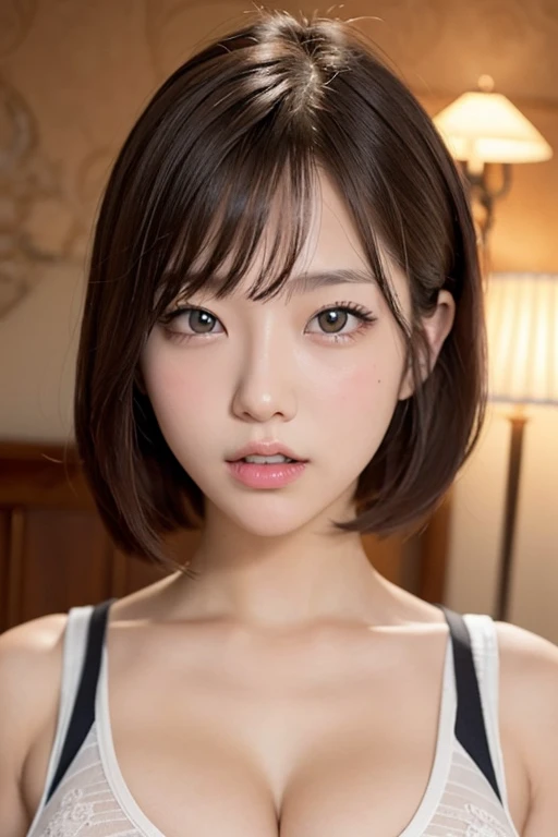 Description: 1.2, full body pictures:2, cleavage, bed, pajamas, , , cleavage