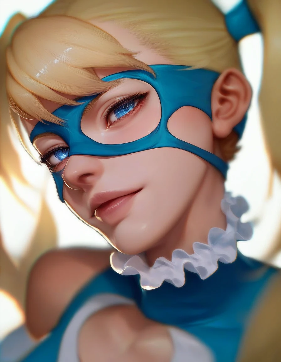 score_9, score_8_up, score_7_up, score_6_up, score_5_up, score_4_up, source_anime, medium shot, Street fighter rainbow mika, beautiful eyes, seductive ,intense gaze,seductive expression,soft lighting,hentai, safe